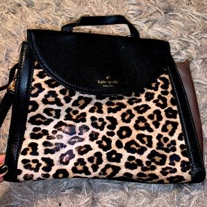 Kate Spade leopard print purse